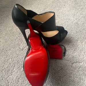 Christian Louboutin high booties